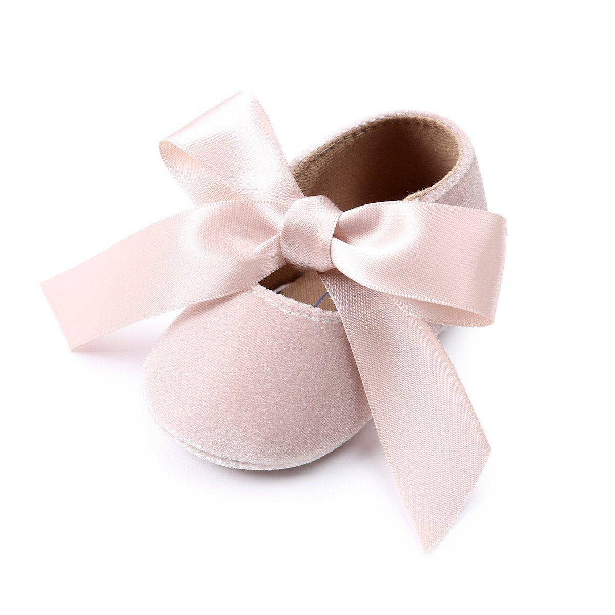 Regina Butterfly Bow First Walker Shoes