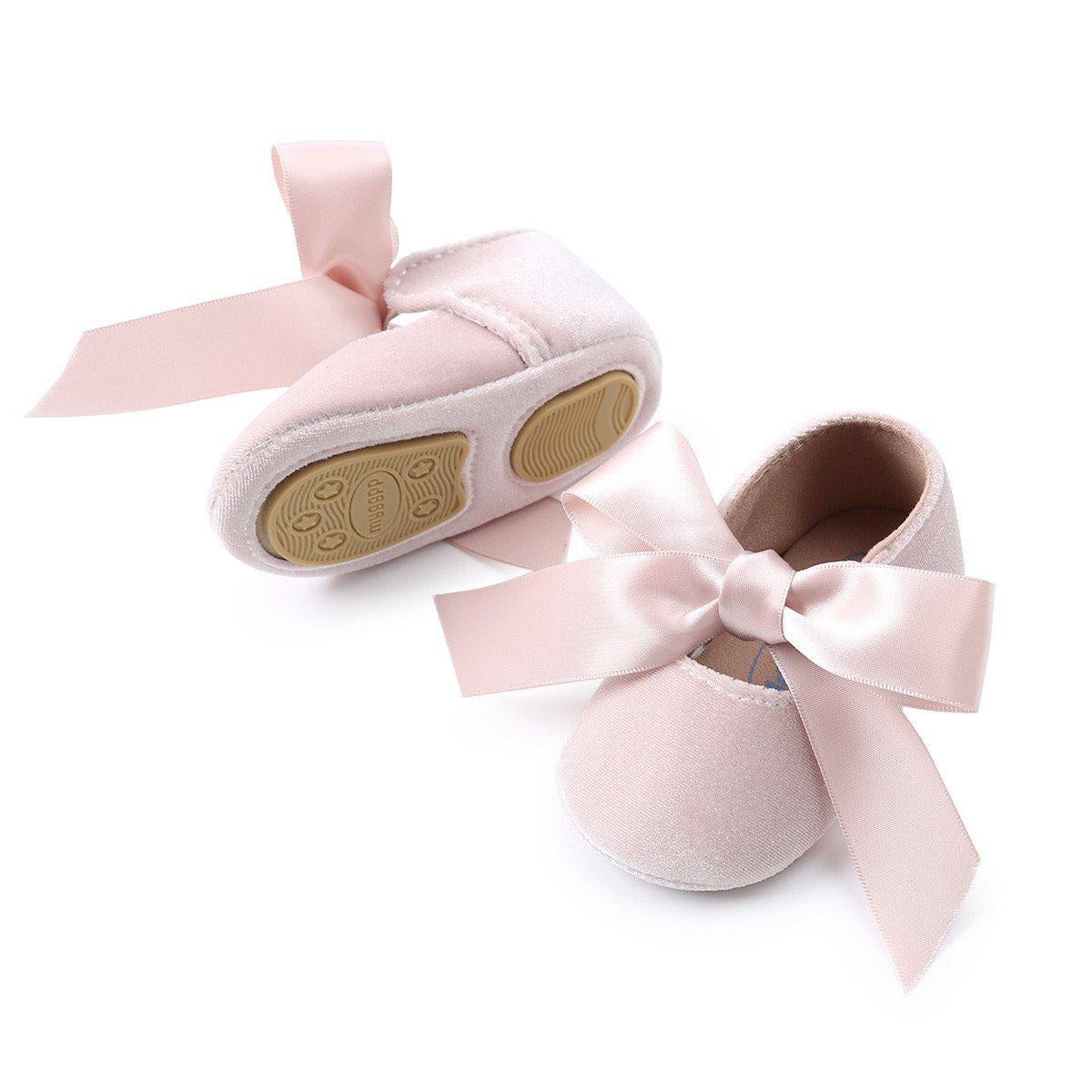 Regina Butterfly Bow First Walker Shoes