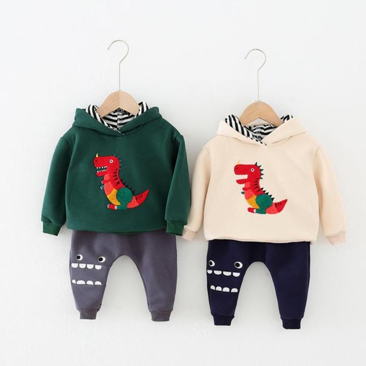 Rex Dinosaur 2-Piece Clothing Set - MomyMall