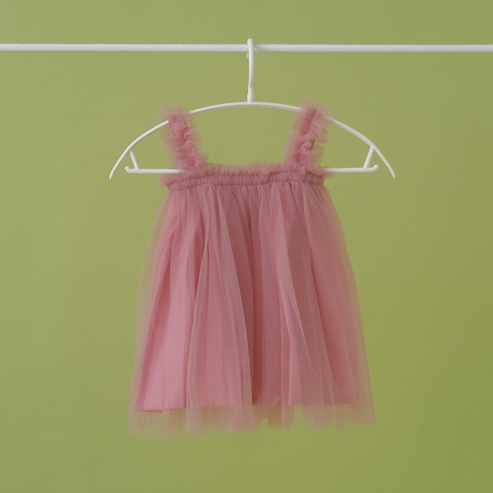 Rica Sleeveless Tulle Dress - MomyMall 18-24 Months / Pink