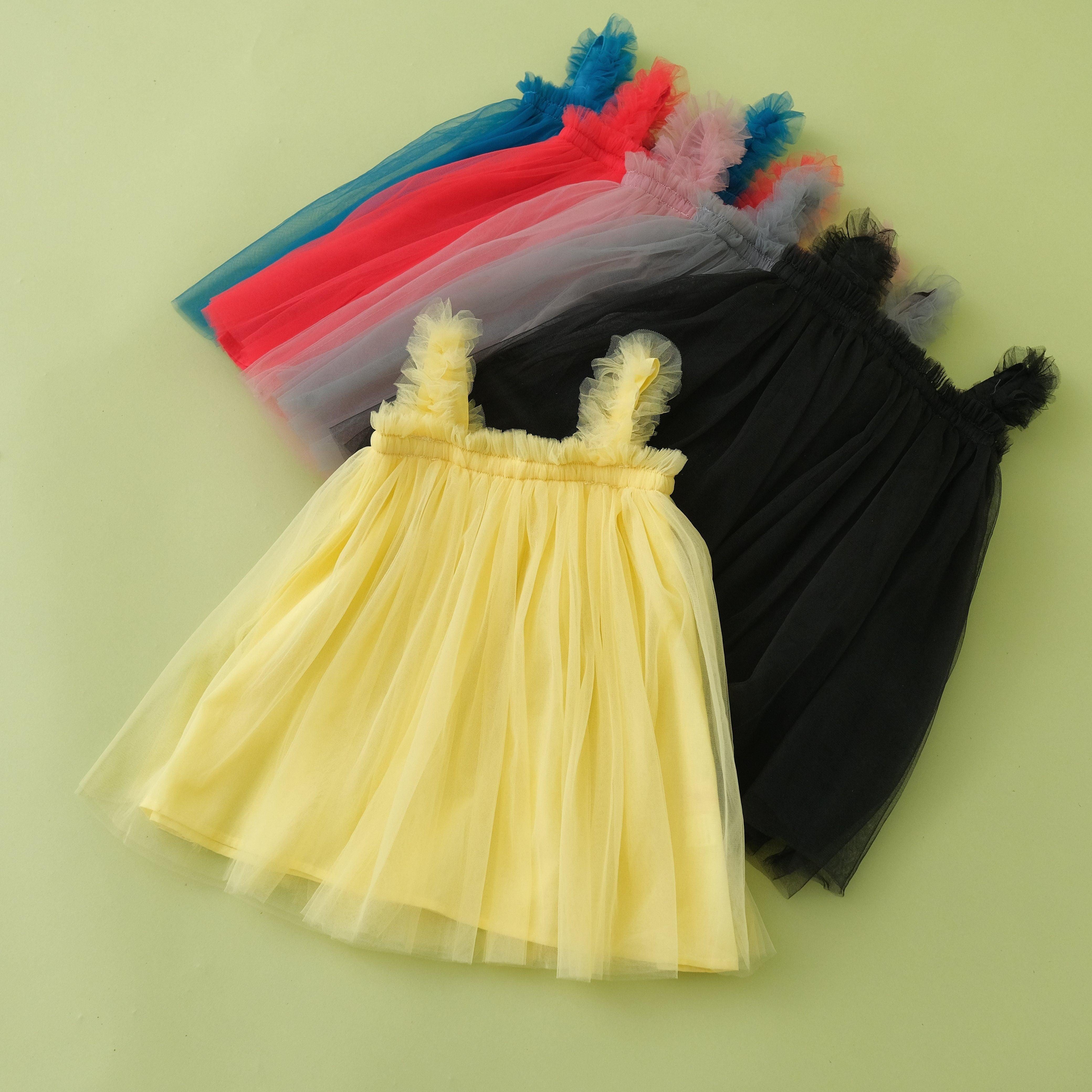 Rica Sleeveless Tulle Dress - MomyMall