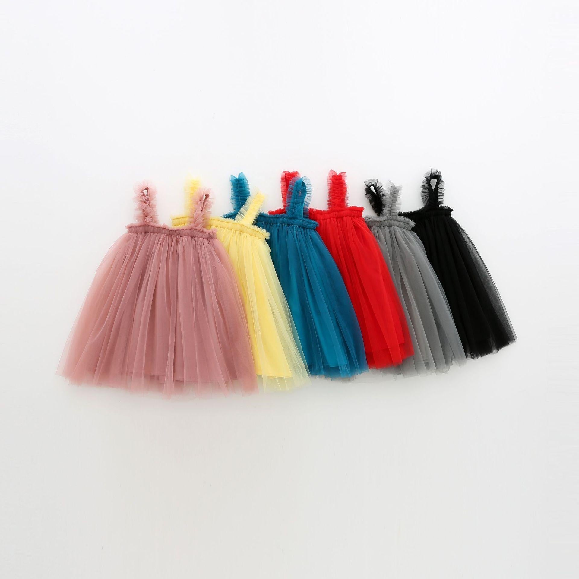 Rica Sleeveless Tulle Dress - MomyMall