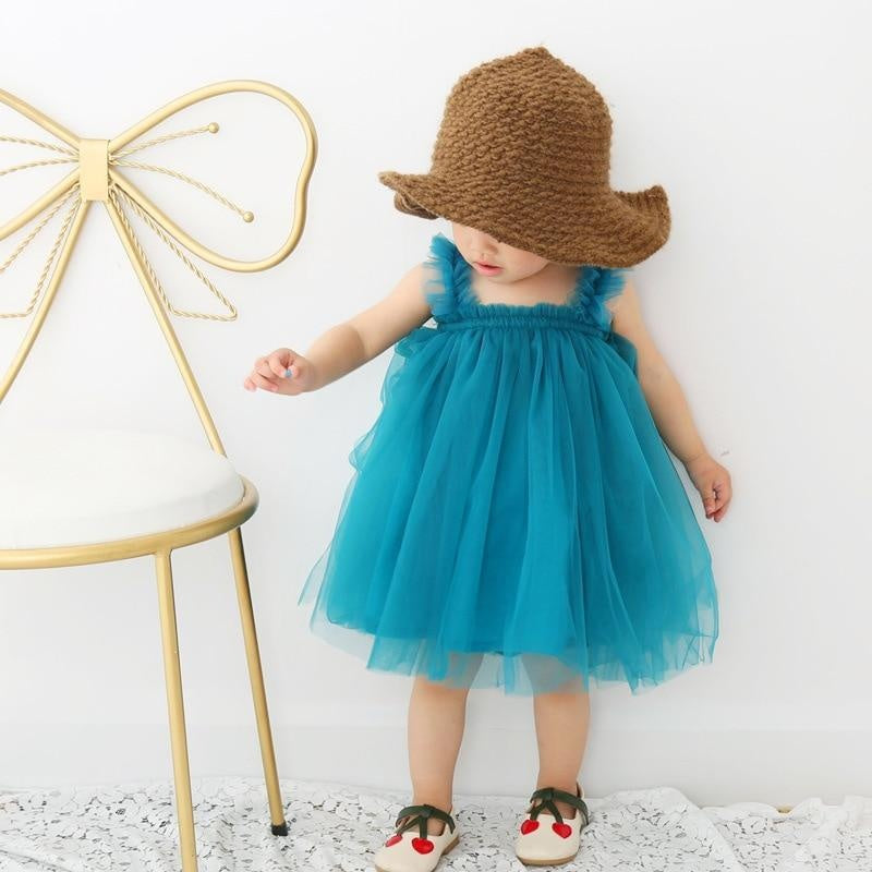 Rica Sleeveless Tulle Dress - MomyMall