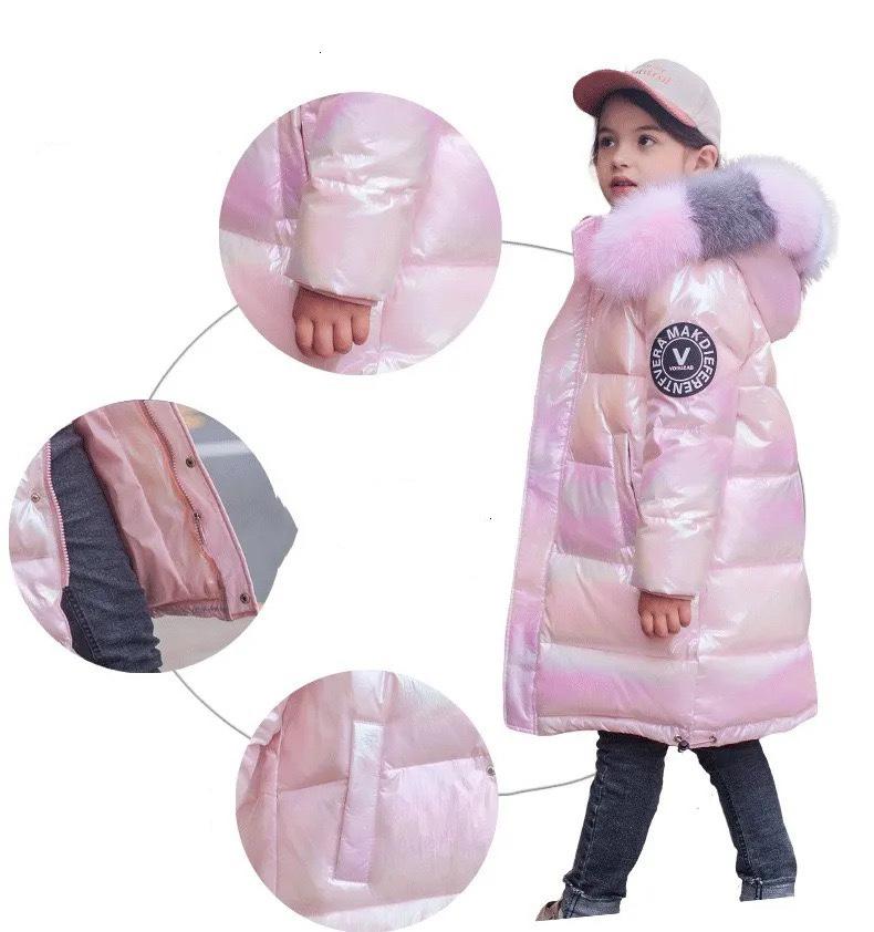 Sarah Galaxy Gradient Down Coat - MomyMall