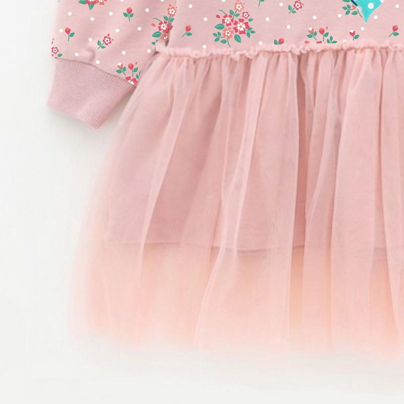 Love Deer Flora Plush Tulle Dress - MomyMall