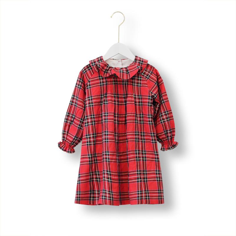 Scarlett Ruffle Plaid Dress - MomyMall 18-24 Months