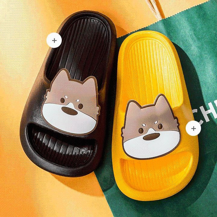 Summer Puppy Kids Slippers