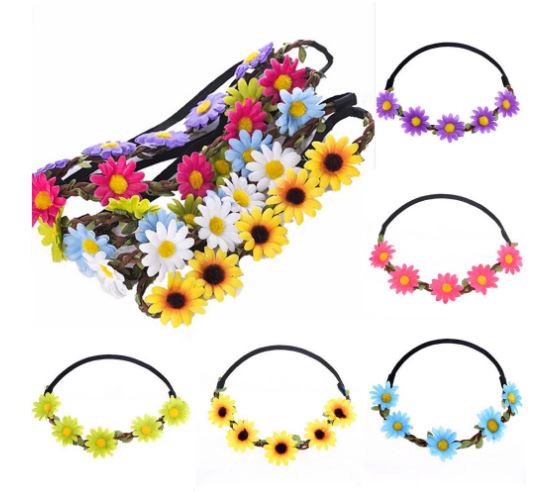Daisy Headbands (7 Colors) - MomyMall