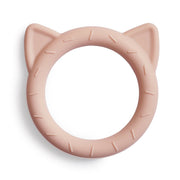 Silicone Cat Teether - MomyMall Blush