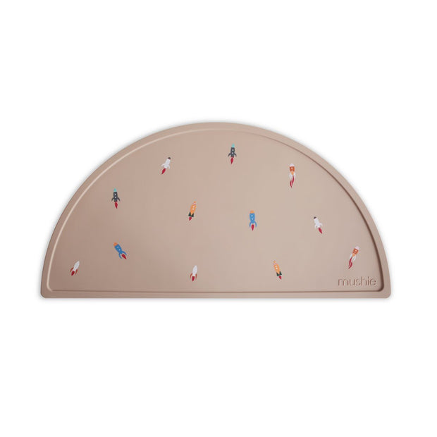 Silicone Place Mat - MomyMall Rocket Ship