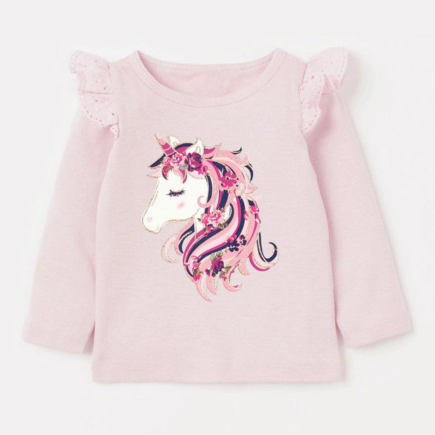 Sleeping Beauty Unicorn Long Sleeve Set