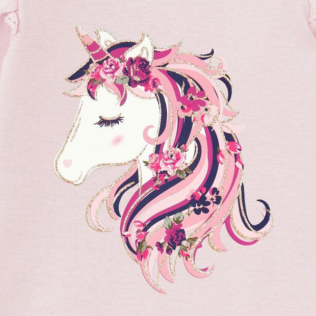 Sleeping Beauty Unicorn Long Sleeve Set