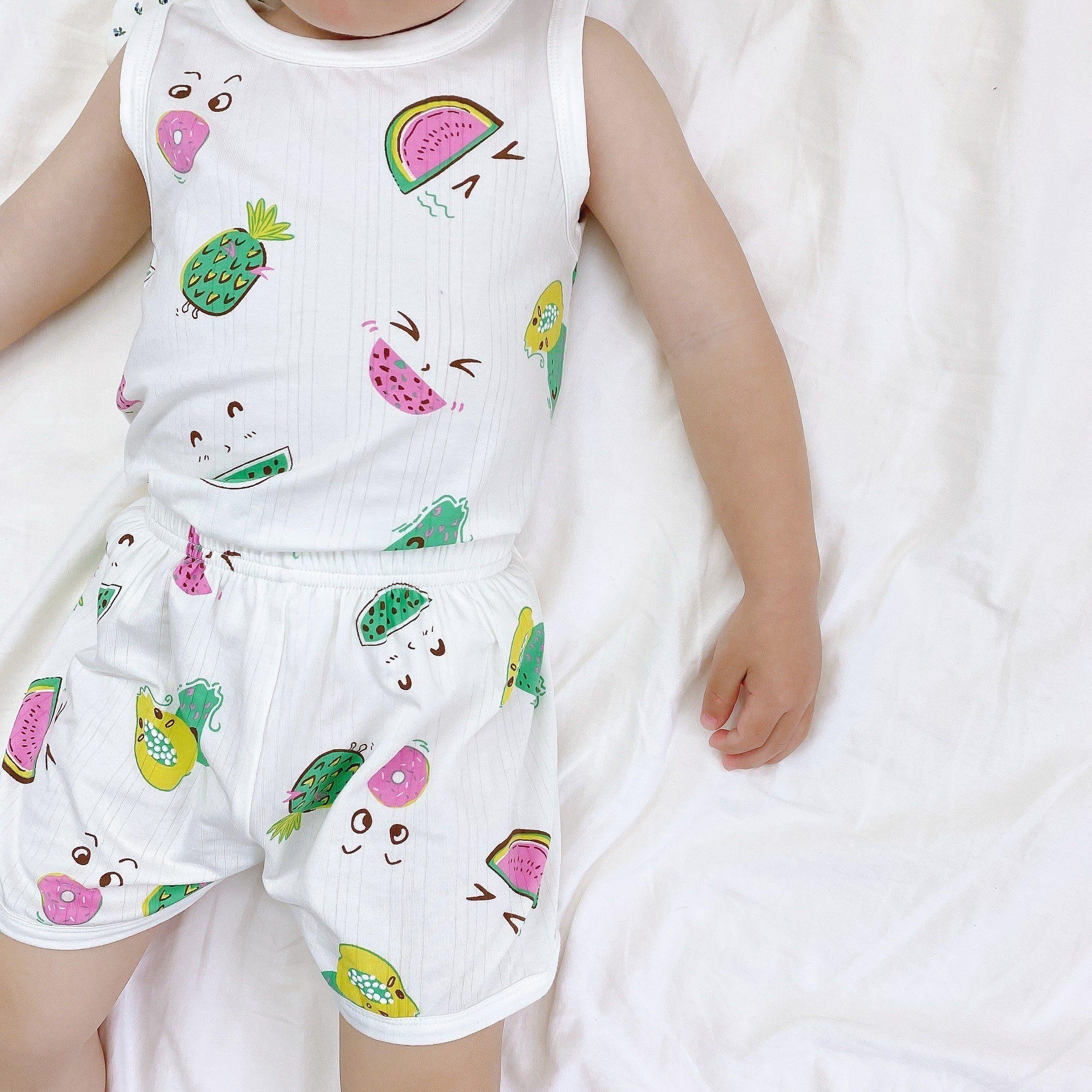 Fruity Fruits Summer Sleeveless Playset - MomyMall 18-24 Months / Watermelon