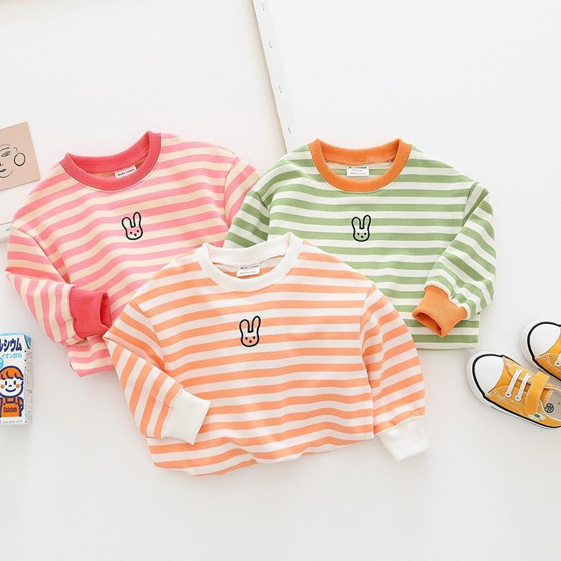 Tiny Bunny Stripes Top