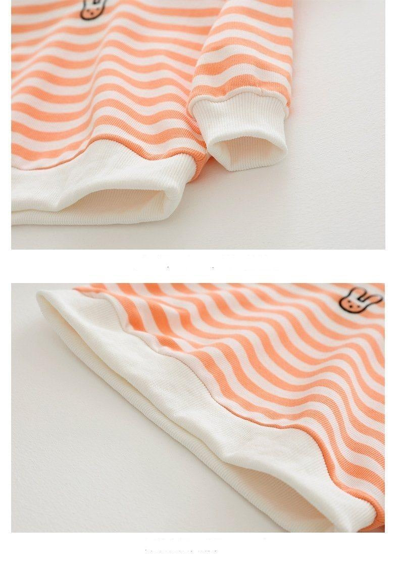 Tiny Bunny Stripes Top