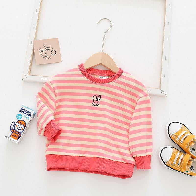 Tiny Bunny Stripes Top