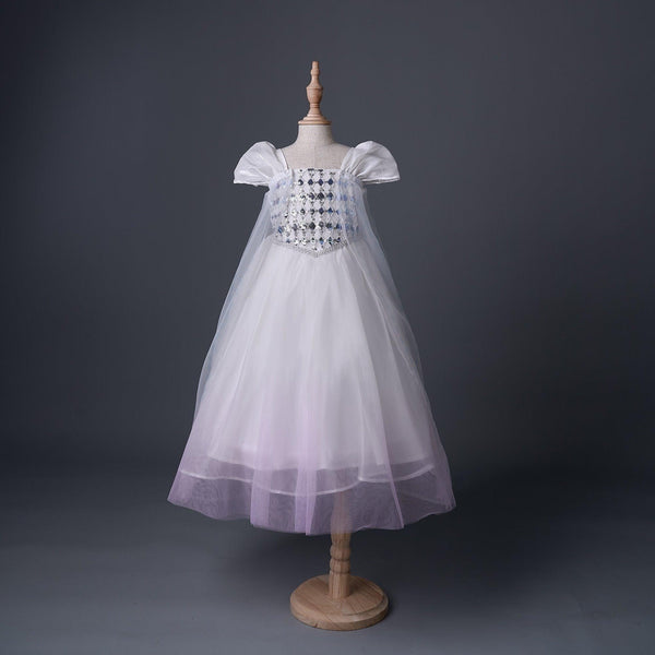 Ice Queen Diamond Crystal Tulle Dress - MomyMall
