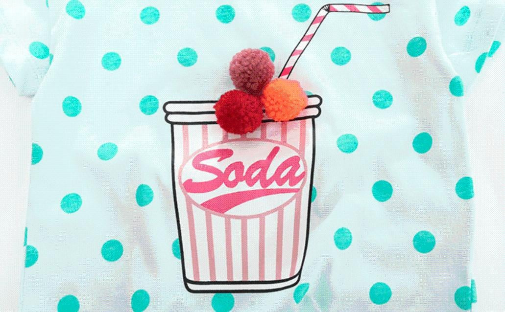 Soda Pom Pom Summer Tee - MomyMall