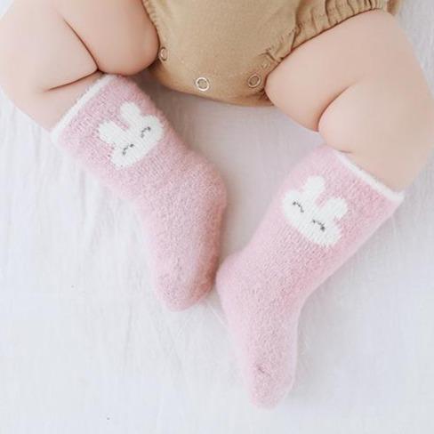 Soft Color Winter Baby Socks - MomyMall