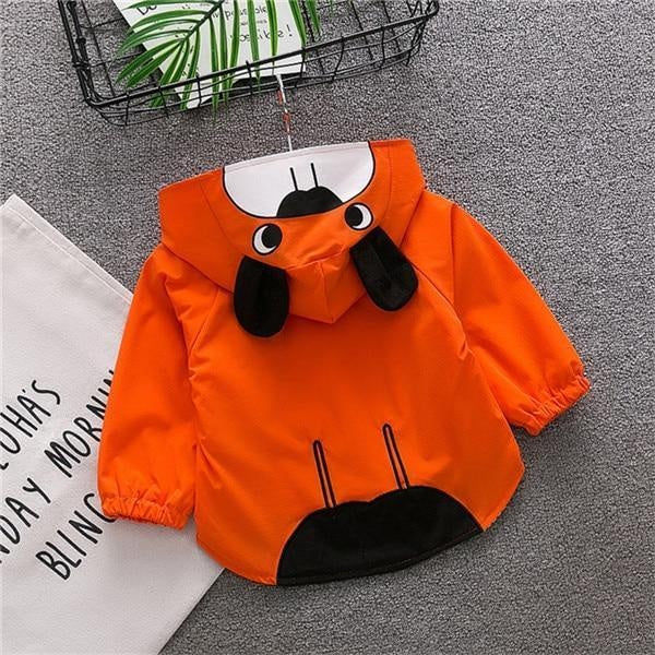 Boy Girl Spring Autumn New Fashion Coat 0-3 Years - MomyMall Orange / 0-6 Months