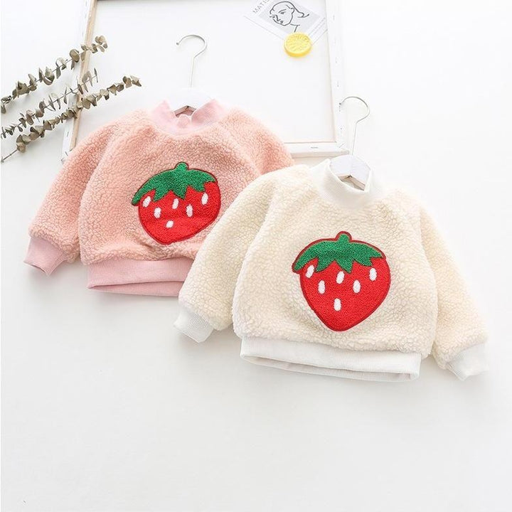 Strawberry Patch Plush Top - MomyMall
