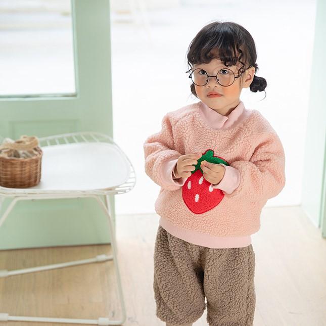 Strawberry Patch Plush Top - MomyMall