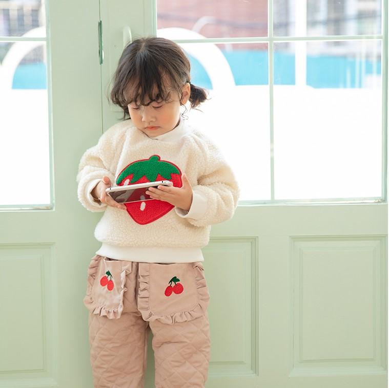 Strawberry Patch Plush Top - MomyMall