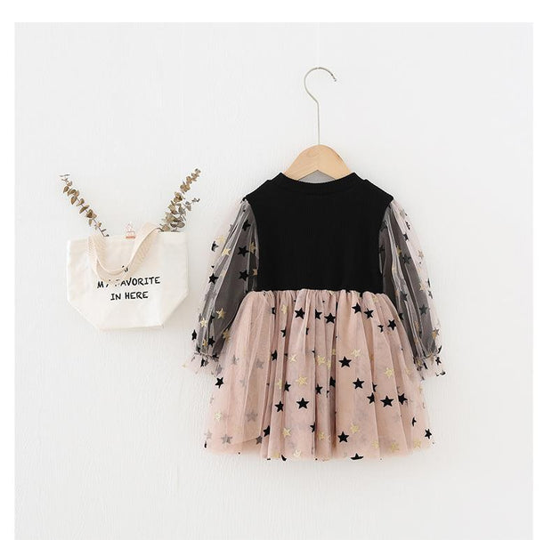 Strawberry & Stars Tulle Dress - MomyMall