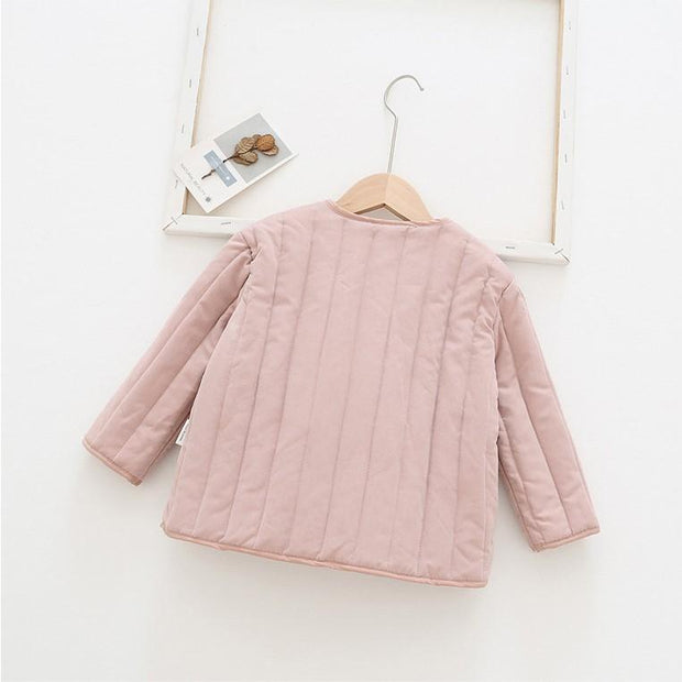 Sweet Strawberry Padded Jacket - MomyMall