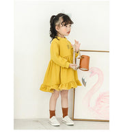 Tiny Bunny Ruffle Plush Dress - MomyMall