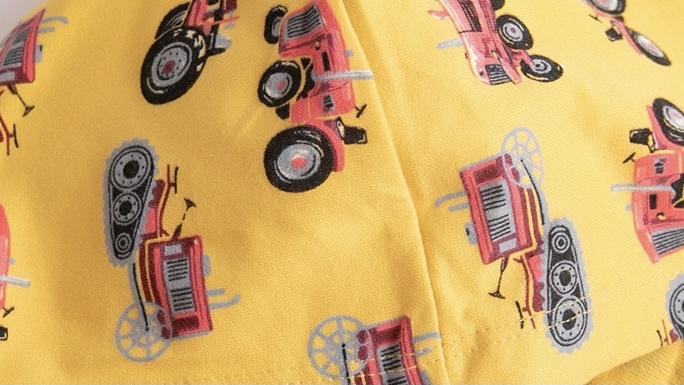 Red Tractor Pattern Hoodies - MomyMall