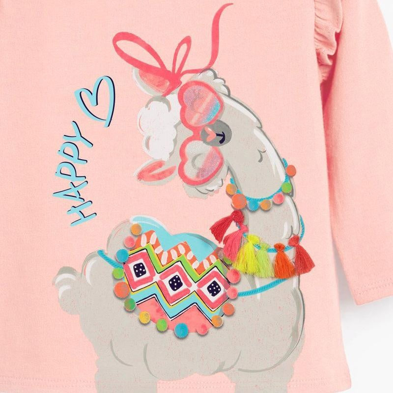 Happy Alpaca Long Sleeve Set