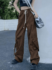 Vintage Cargo-Tasche mit geradem Bein