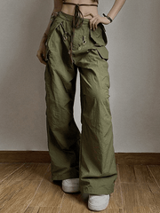 Vintage Y2K Baggy Cargo Pants - MomyMall