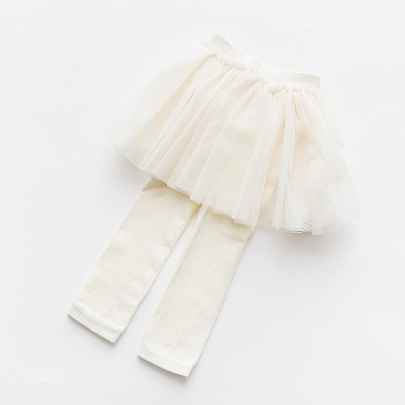 Viva Tulle Skirt Leggings - MomyMall 1-3 Years / White