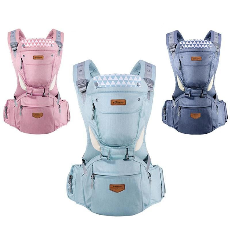 Baby Carrier with Hip Seat 6 in 1 - MomyMall