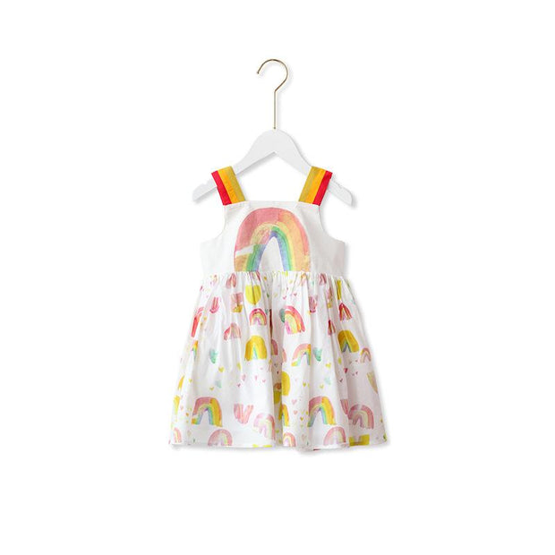 Watercolor Rainbow Dress