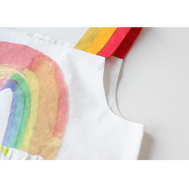 Watercolor Rainbow Dress