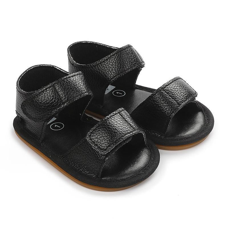 Xyler Basic Leather Baby First Walker Sandals