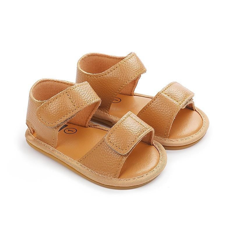 Xyler Basic Leather Baby First Walker Sandals