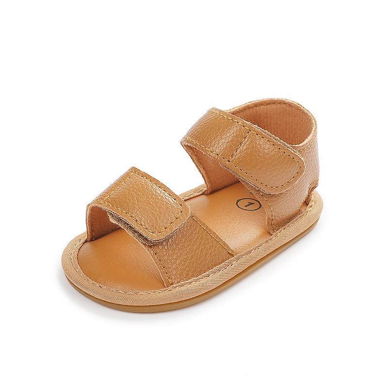 Xyler Basic Leather Baby First Walker Sandals