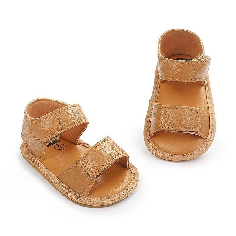 Xyler Basic Leather Baby First Walker Sandals