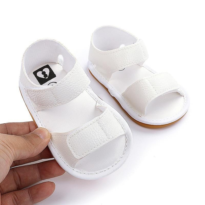 Xyler Basic Leather Baby First Walker Sandals