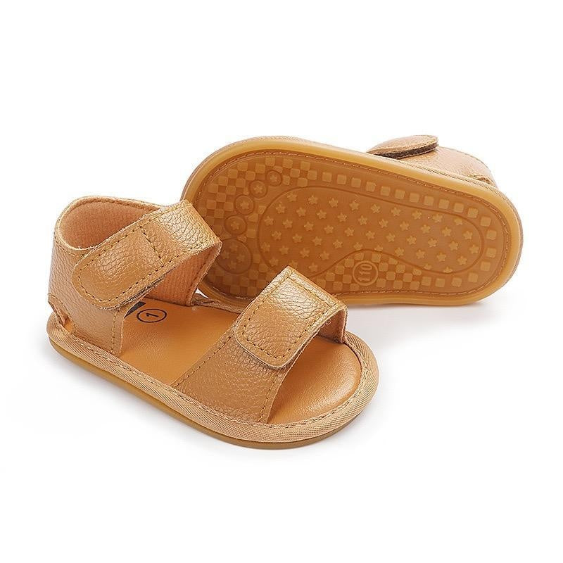 Xyler Basic Leather Baby First Walker Sandals