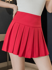 Y2K Pleated Mini Skirt - MomyMall