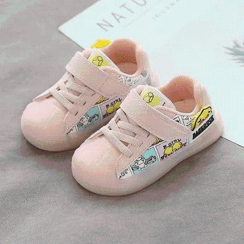 Yellow Duck Cartoon Sneaker Shoes