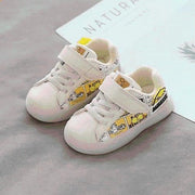 Gelbe Enten-Cartoon-Sneaker-Schuhe