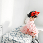 Yuki Dots & Bow Tulle Skirt Romper - MomyMall