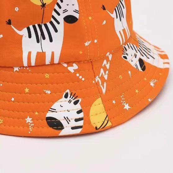 Cartoon Zebra Baby Bucket Hat - MomyMall